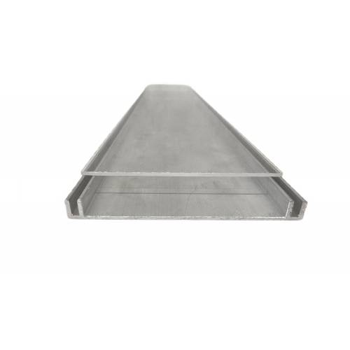 Plexi pleksi pleksa na wymiar - pleksi (2 × 100 × 100 mm) - do profilu szerokości 10cm